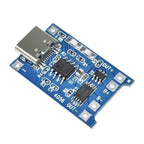 1/5/10/50/100pcs 5V 1A 18650 TP4056 Lithium Battery Charging Board Charge Module Type-C Micro USB With Protect Dual Functions
