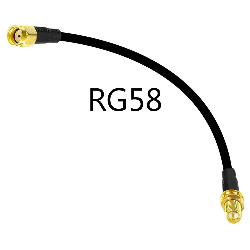 Wifi Router Extension RP SMA Male to Reverse Female Pigtail Cable Adapter RG316  RG174 RG178 RG58 RG142