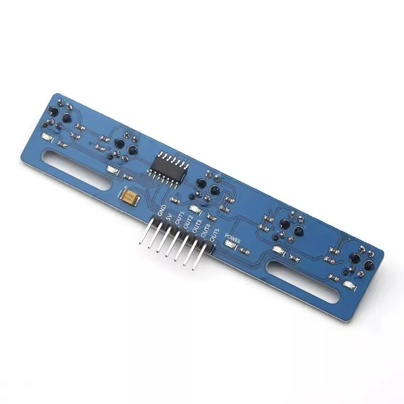 2pcs 5 Channel Line Tracking Sensor Module TCRT5000 Infrared Black White Line Follower for Arduino Smart Car