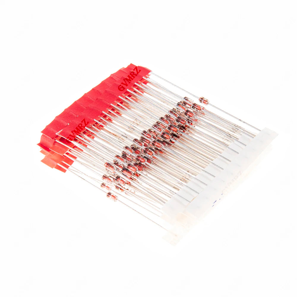 140pcs/Lot 1W Zener Diode Assorted Kit 3.3V-24V 14values*10pcs=140pcs Electronics Component Sample Set 3.3V 3V9 4V7 5V1 6V2 6V8