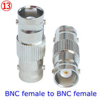 Q9 BNC Male Female Connector Tee Type 3Way Splitter BNC To BNC Male Female 90 Degree Right Angle Brass RF Coaxialc