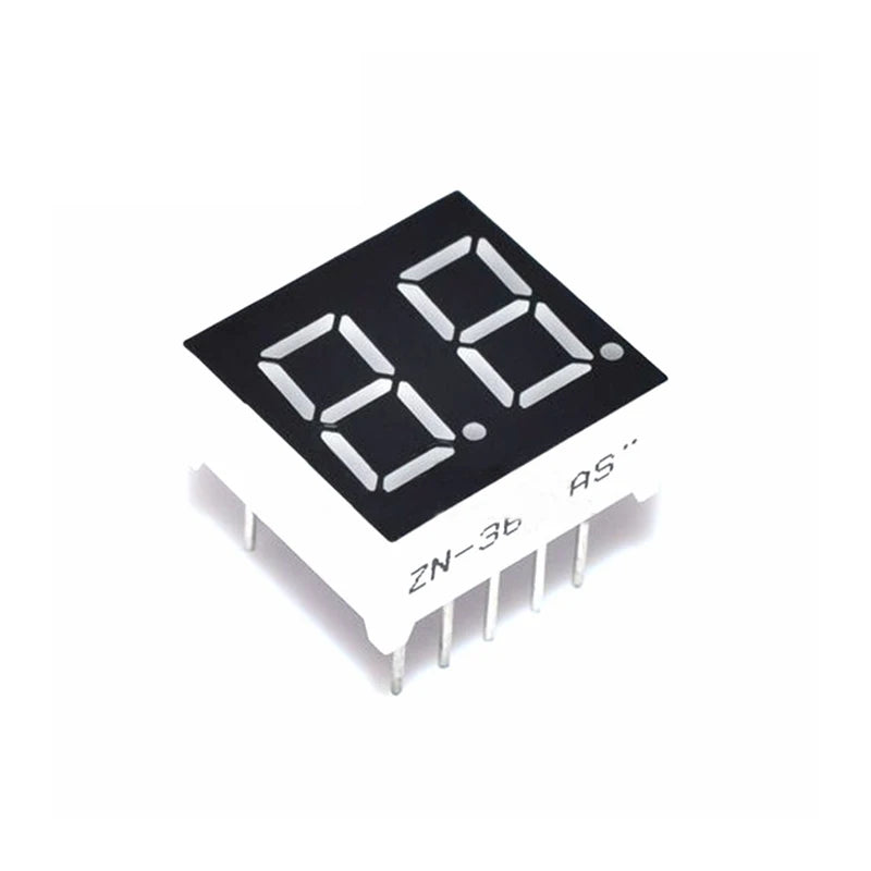 2pcs 0.56inch LED display 7 Segment 1 Bit/2 Bit/3 Bit/4 Bit Digit Tube Red Common Cathode / Anode Digital 0.56 inch led 7segment