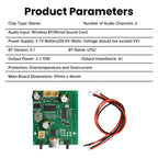 DC 5V/3.7V Tws Stereo Bluetooth Power Amplifier Board Quality Dual Channel 2x10W Audio Sound Module Car speakers