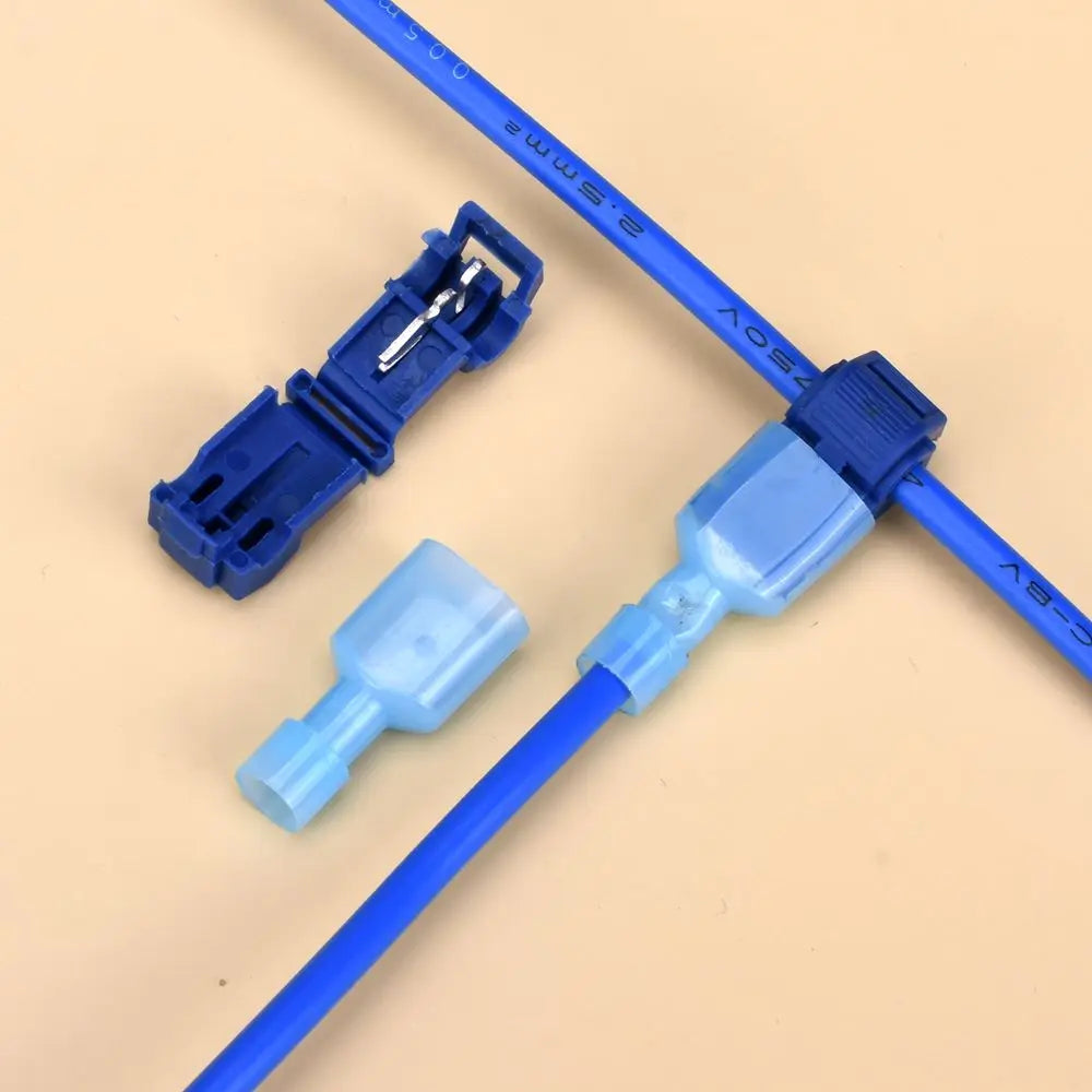 10sets/20sets Snap Splice Lock Wire Terminals Quick Electrical Cable Connectors Crimp electric motorcycles ham radio