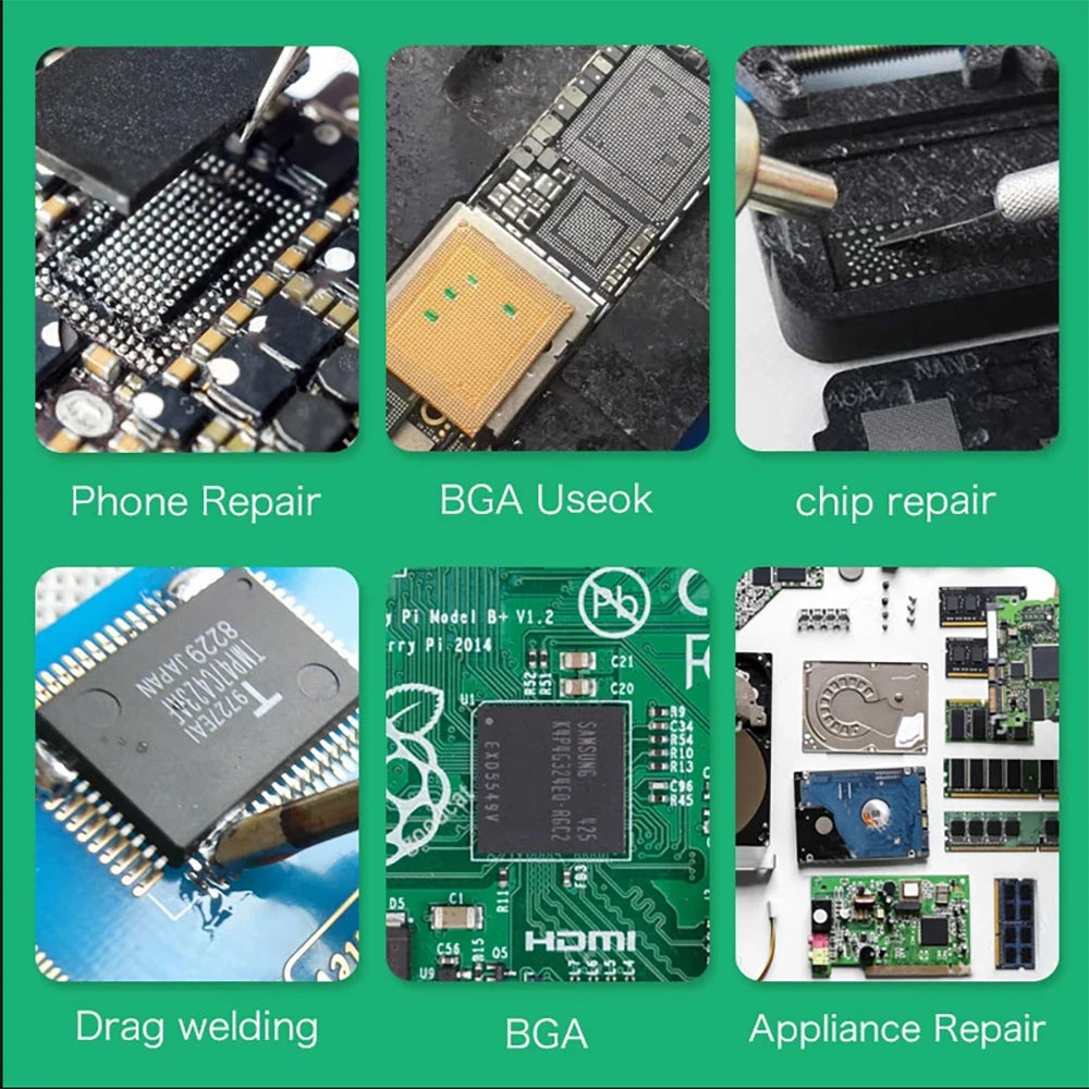 RMA-223 10cc Flux No Clean Flux Soldering Iron Welding Flux Consumer Electronics Repair Solder Paste For Phone LED BGA SMD PGA