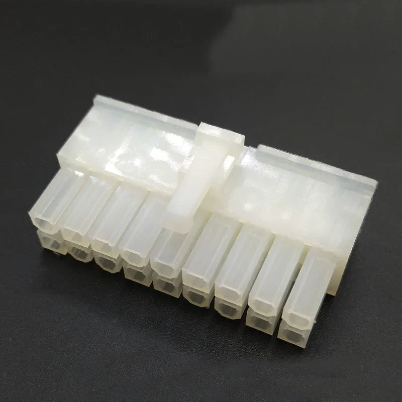 10pc 5557-P 4.2mm/0.165" Automotive Wiring Harness Dual Row Male Plug Housing Conn 2x1-2x12P for PC Graphic Card PCI-E ATX Power