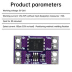3V-26V 10A Ideal Diode Module Solar Charging Backflow Prevention Low Internal Resistance Analog Rectifier