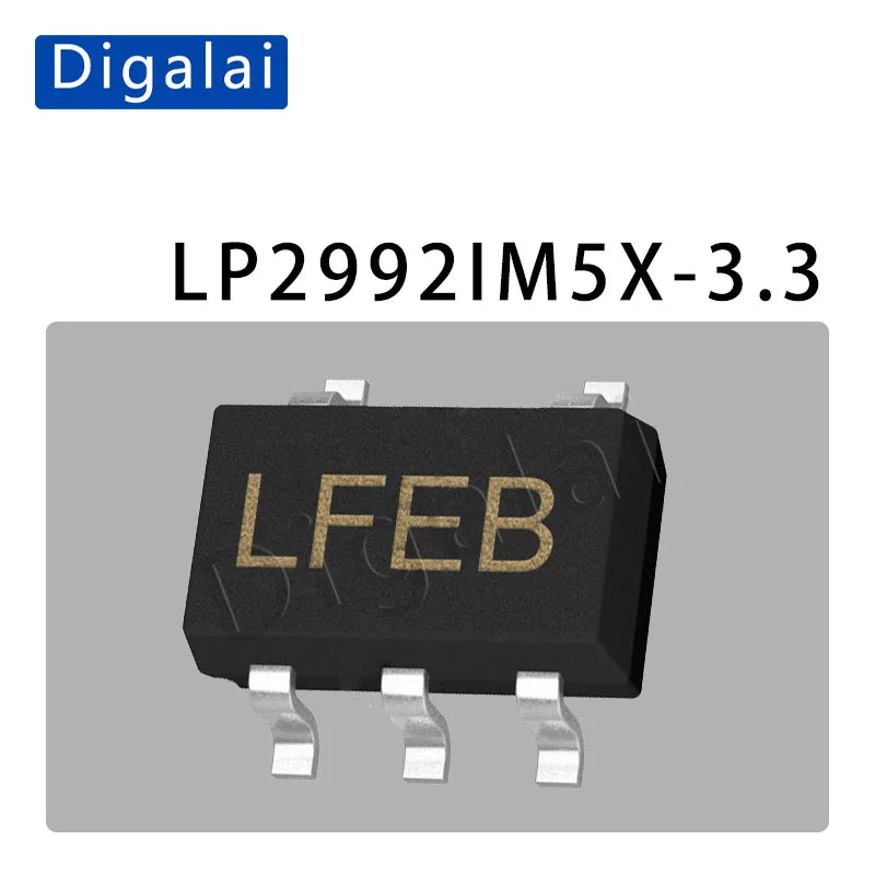 100%New original 5pcs LP2985IM5X-5.0 LP2980 LP2992 LP3985 3.0 3.3 ADJ SOT23-5 LDO Linear regulator chip