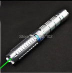 Laser Light Pointers 532nm Green 10000m Focusable Laser Burn Match Hunting Accessories Cat Toy Lazer Torch No Battery