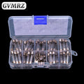 72pcs 6*30MM 0.5A-30A Glass Fuse Tubes 250V Box 0.5A 1A 2A 3A 5A 10A 15A 20A 30A 6x30MM