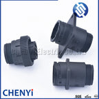 9 Pin Male Female Aviation Wiring Black Circular Connector Plug  with Pins 182663-1 182645-1 182922-1 183079-1