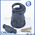 9 Pin Male Female Aviation Wiring Black Circular Connector Plug  with Pins 182663-1 182645-1 182922-1 183079-1