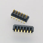 1Set Blade Battery Connector 2.0MM Pitch 2 3 4 5 6 7 8 9 10 Pin Plug Socket Gold PCB Solder Header Receptacle