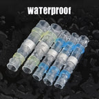 50-500Pcs Waterproof Heat Shrink Tube Solder Insulated Butt Splice Connectors Set for Electrical Wire Terminals - Electric Splic