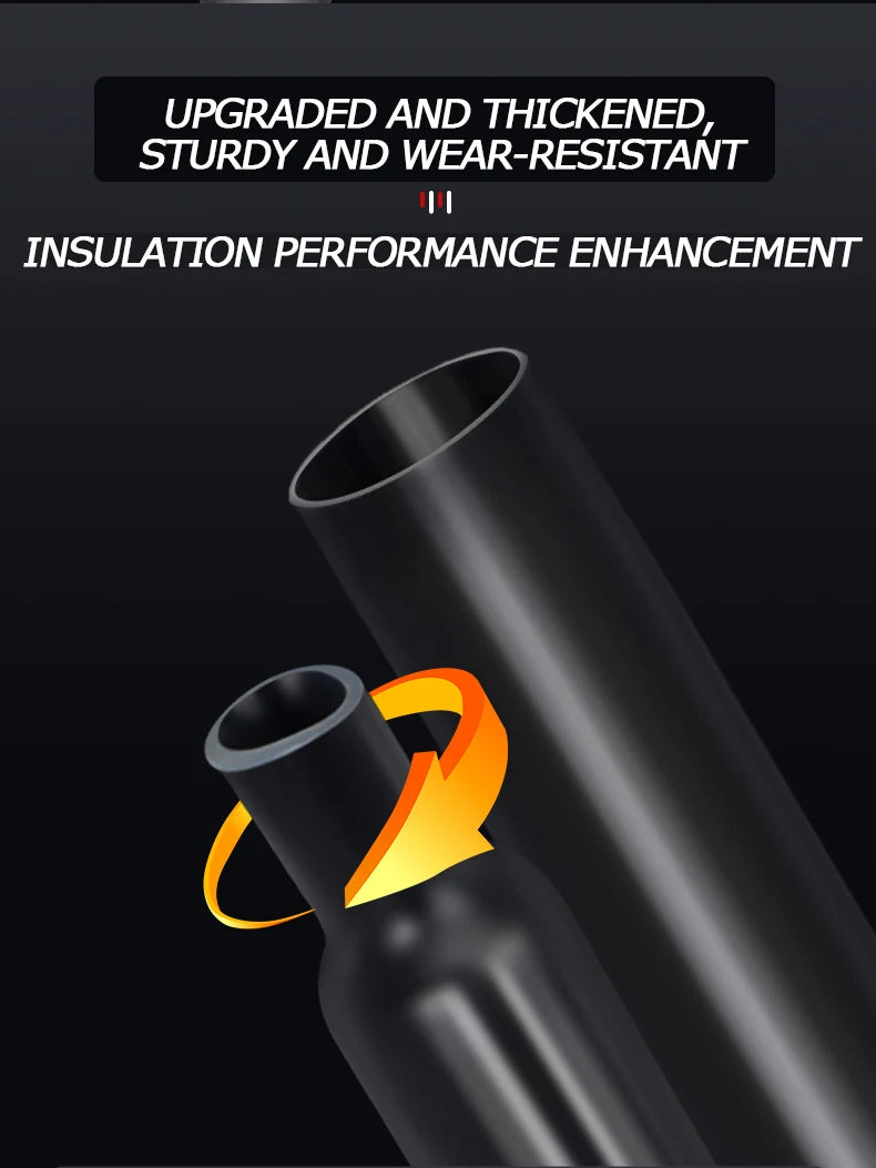 10 Meter/Lot Heat Shrink Tube 2:1 Clear Transparent Tubing Shrinkable Wrap 1mm - 60mm Cable Sleeve Wire