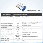 CC2530 ZigBee 2.4GHz SPI Wireless Module 4dBm COJXU E18-MS1-PCB PCB Antenna Data Zigbee Wireless Transmitter Receiver Module