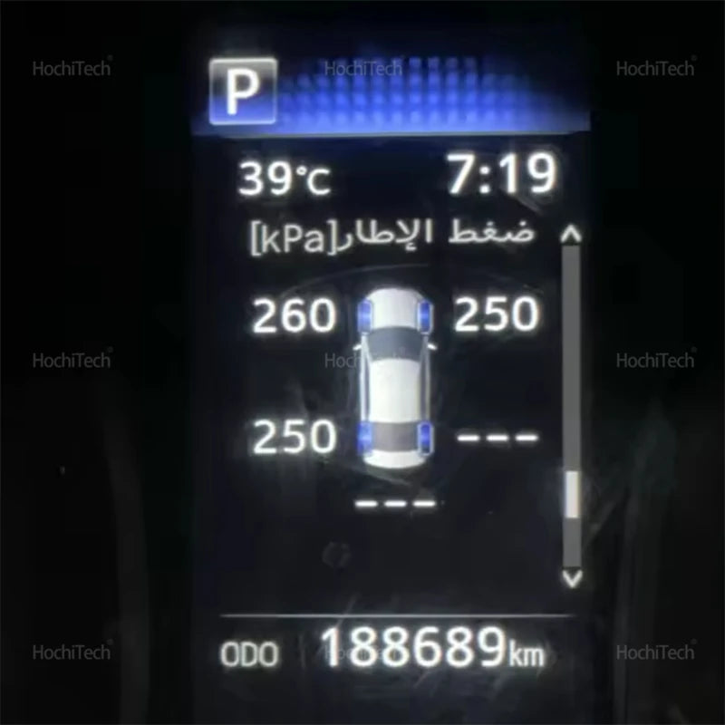 Car TPMS Tire Pressure Monitoring System Tire Pressure Display Security Alarm for Lexus IS NX NX200t NX300h Series 2015-2020