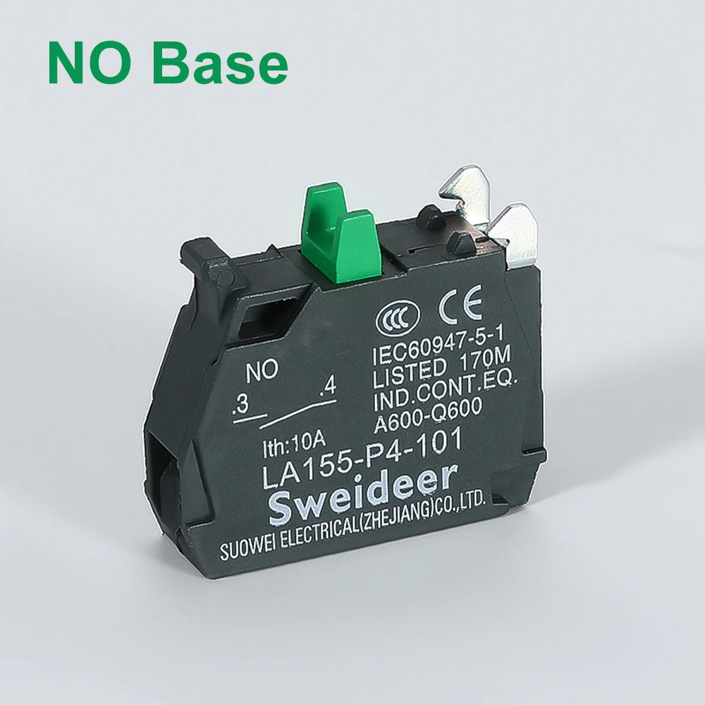 XB4 22mm Key Select Knob Switch 2/3 Position Self Locking Momentary Self Reset Key Emergency Stop Power Push Button Switch 10A