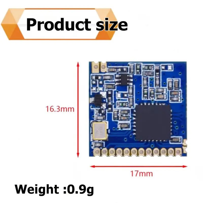 2X SX1278 Lora 433Mhz Wireless Module Long Range RF Transceiver Antenna & SPI Interface For Arduino STM32 And Iot