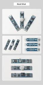 DC12V 24V New Lead-free Sensing Module 8A Pir Motion/ IR Hand Wave/Touch Sensor Module for LED Cabinet Light