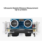 DIY Ultrasonic Rangefinder Kit 0-4M Distance Measuring Car Reverse Radar Alarm 51 Single Chip STC Electronic Welding Parts