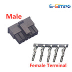 10000Pcs/Roll MX3.0 Terminal Micro 5557-3.0 Female 43030-0001 / Male Plug Housing Terminal Pins 43031-0001 Connector