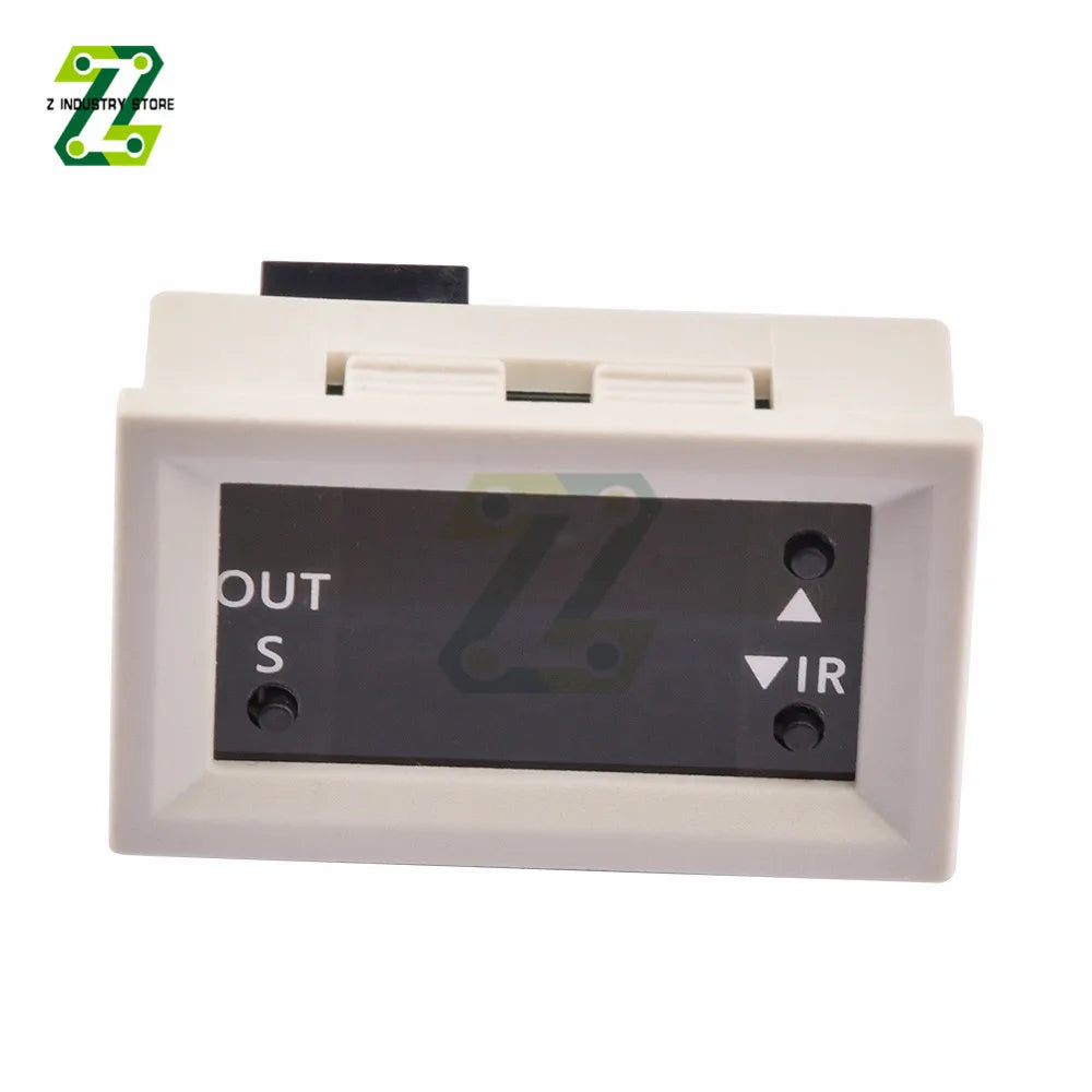 Dual Display Time Relay Module DC 12V Time Delay Relay Relay Timing Delay Cycle Time Control Switch 20A Passive Output