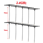 915MHz 2.4G T-type ELRS Antenna 78/120/220mm  IPEX 1 IPEX1 for FPV Drone TBS CROSSFIRE FRSKY R9mm R9MX ELRS Nano EP1 RX Receiver