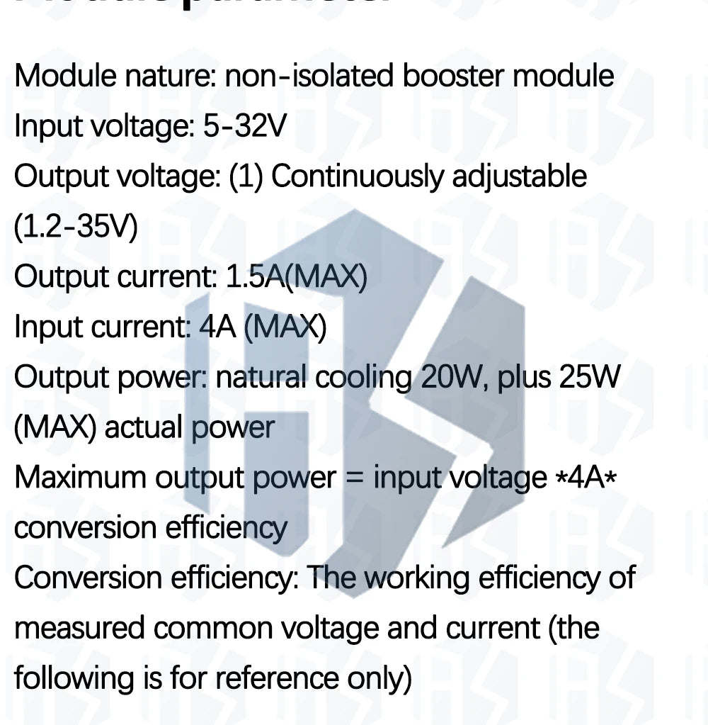 XL6009 Boost module 1.2-35V 20W Adjustable Power Supply Module for Arduino DIY