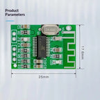 1 Set 2.0 Dual Channel Stereo Decoding Board Mini Bluetooth 5.4 Audio Receiver Module For Audio Systems