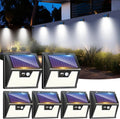 Solar Lights Outdoor Garden, 176 LED Ultra Bright Security Lights Motion Sensor, 3 Modes Waterproof Solar Powered Wall  Lights