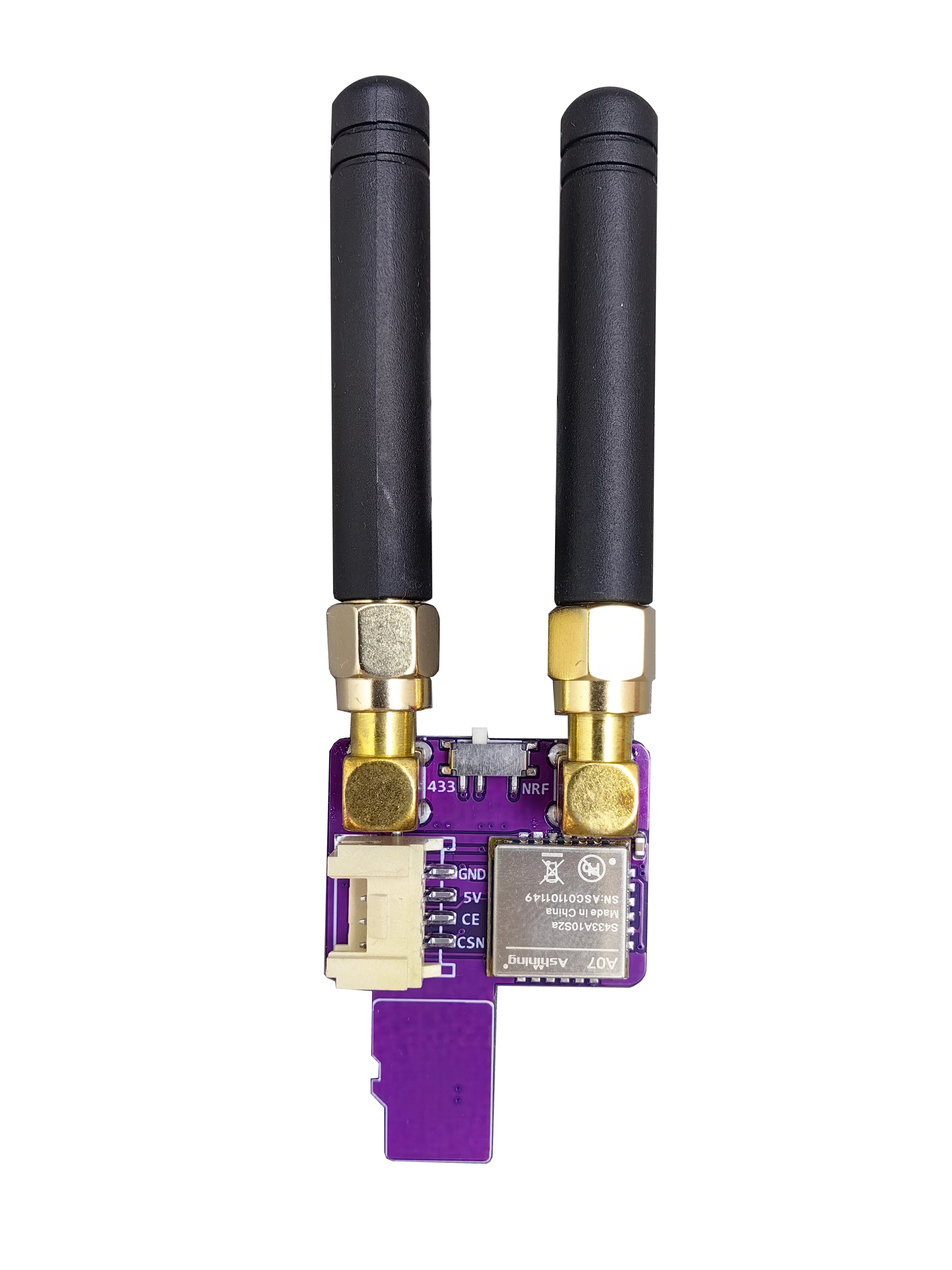 Compatible with Cardputer Adv M5Stack purple accessories, suitable for M5Stack SMT machine CC1101 NRF24L01