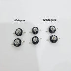 3Watt 3W High Power LED 850nm 940nm 730nm 60 90 120 Degree Infrared LED IR for Night Vision CCTV DIY