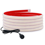 Solar Neon Light Strip 24V COB Waterproof IP68 Red Green Blue Warm Natural White 320LEDs/m Flexible High Density Linear Lighting