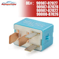 4 Pin 12V 90080-87026 9098702028 A/C Automotive Relay Switches Air Conditioning Beam Light Fuel Pump Relay For Toyota Lexus