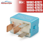 4 Pin 12V 90080-87026 9098702028 A/C Automotive Relay Switches Air Conditioning Beam Light Fuel Pump Relay For Toyota Lexus