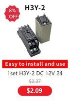 1set H3Y-4 Power On Time Delay Relay  Timer DPDT 14Pins  H3Y-4 1-60sec/ 3 Minute-60Minute  220v 110V 24V 12V