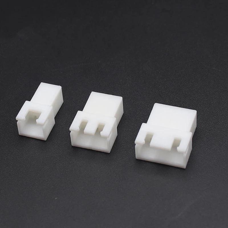 20Set/100Pcs XH 2.54mm Air Docking Connector Leads Header Male/Female Housing+Male/Female Terminals 2P~15Pin Plastic shell