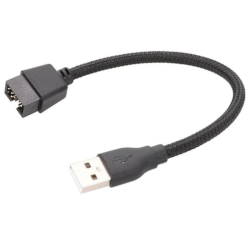 Usb A Male To 9-Pin 9pin Motherboards Built-In WaterCooled Data To Extension Y3ND