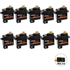DSPOWER 2g Plastic/Metal Gear Motor Mini Micro Servos for RC Car Airplanes Fixed-wing Quadcopter Boat Plane Robot Wltoys Axial