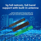 2Pcs/Lot 5G Full Frequency 4G/NB-IOT Module with Built-in PCB/FPC IoT Omnidirectional High Gain Signal Enhancement Antenna