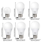 4pcs/lot LED Light Bulbs E27 AC 220V SMD2835 3W 6W 9W 12W 15W 18W Home Indoor Room LED Lamps Cold/Warm White Lights Bulb