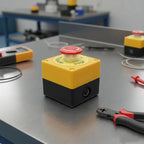 dailyWaterproof Emergency Stop Push Button Box 10A Safety Power Off  for Factory Automation and Equipment Protection