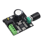 PAM8610 Digital Power Amp Board Class D Audio Power Amplifier Board with Delay Dual Channel Multiple Protection Accessories