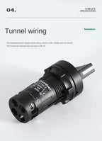 22mm Key Knob Switch 1NO/2NO/1NO1NC 2/3 Position Self Locking Select Rotary Switch Power Conversion Switch 5A on Off