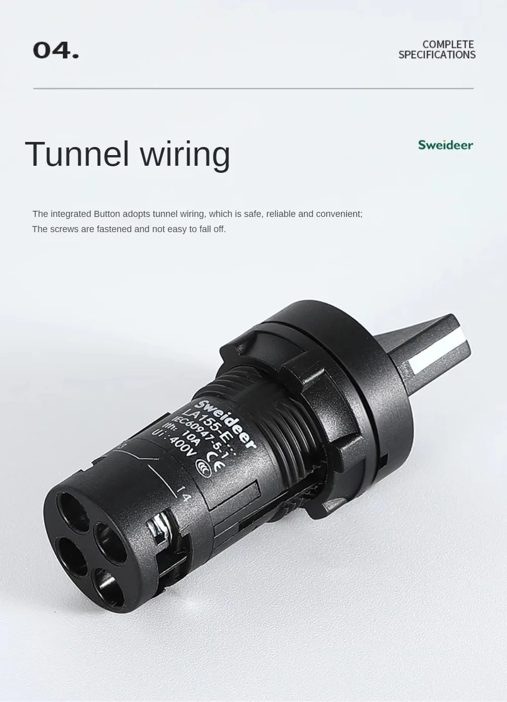 22mm Key Knob Switch 1NO/2NO/1NO1NC 2/3 Position Self Locking Select Rotary Switch Power Conversion Switch 5A on Off