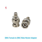 2pcs/lot Pure Copper BNC Male to SMA Female Adapter BNC Female to SMA Male SMA Female to BNC Female BNC-SMA-JJ/JK