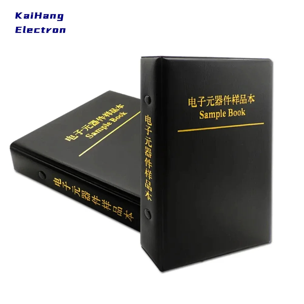 4250PCS 8500PCS 0201 0402 0603 0805 1206 1% SMD Resistor Sample Book Resistors Assortment Kit 0R~10M 170Values Each 25pcs 50pcs