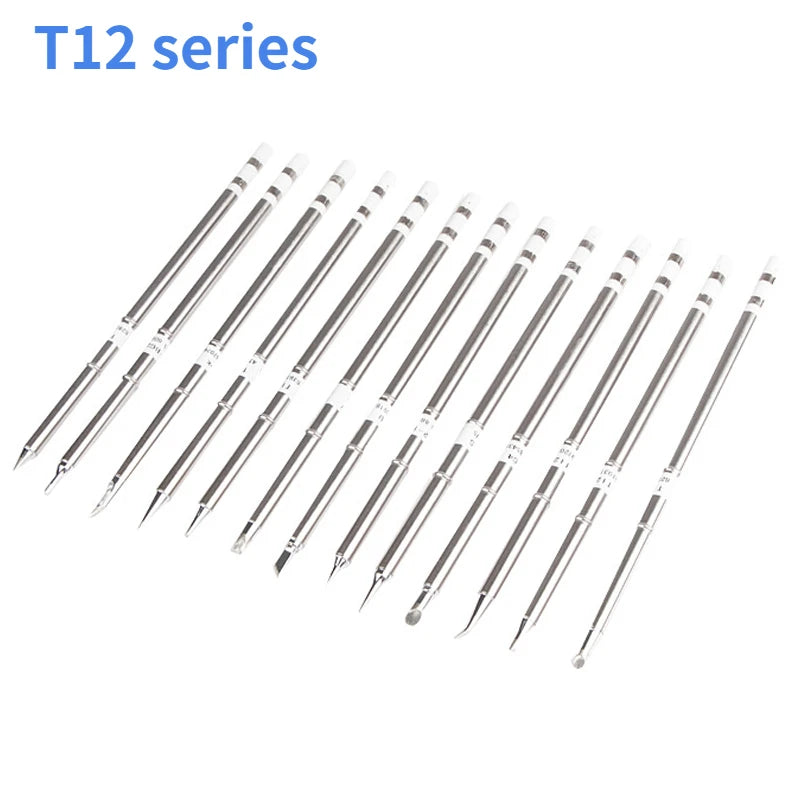 T12 Tip Soldering Iron Tip T12-D24 ILS J02 K KU for Hakko Fx951 DIY T12 Soldering Station Kits Welding Tools