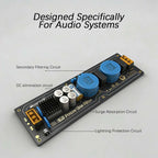 Audio Power EMI Filter Module Alternating Current Power Filter Anti-interference Anti-thunder Audio DIY